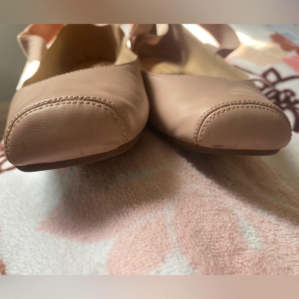 Jessica Simpson leather ballet style flats - Picture 15 of 16